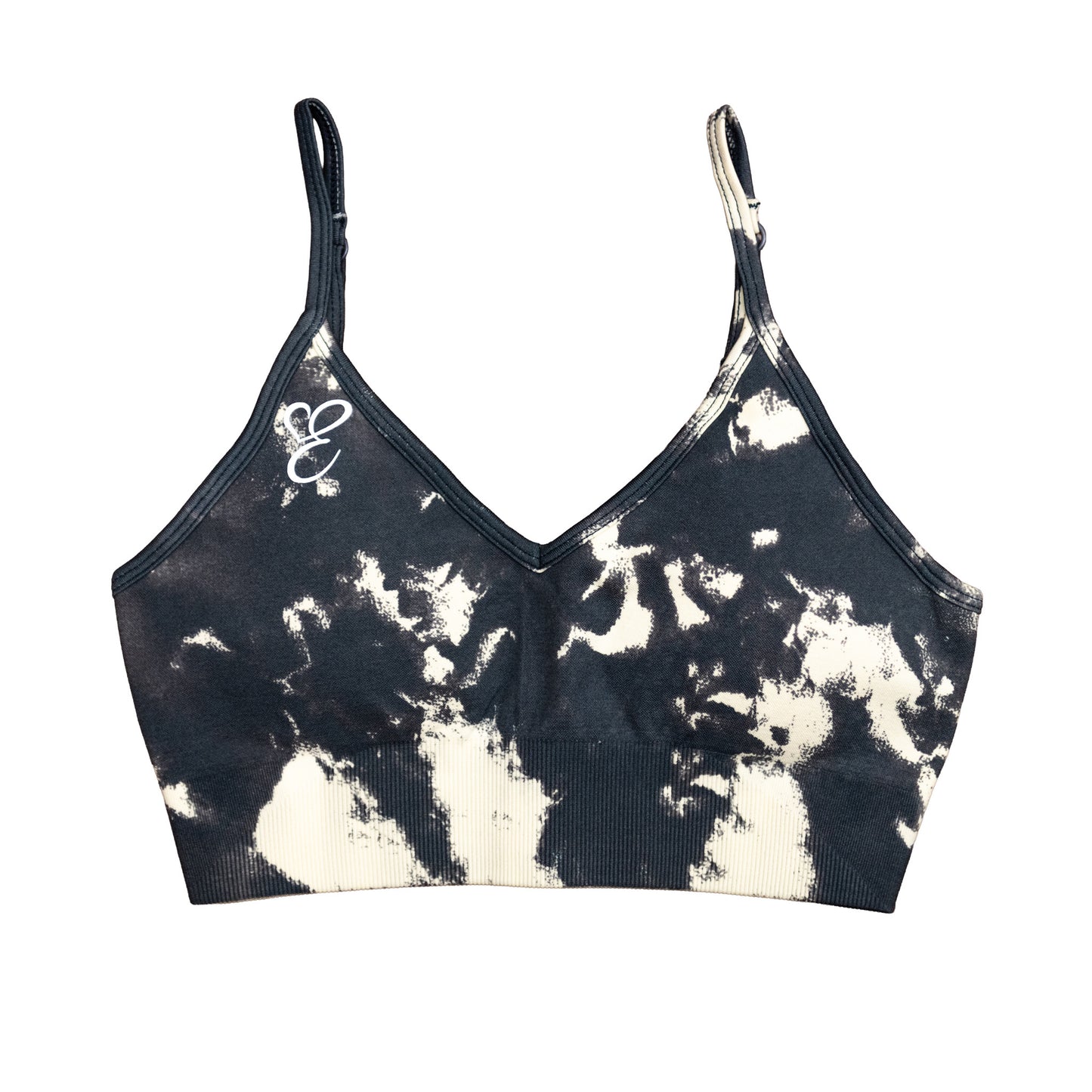 Women’s Tie dye Navy crop top