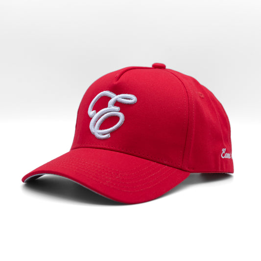 Red w/ Silver Outline